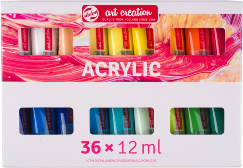 Afbeelding laden in galerijviewer, Talens art creation acrylverf set | 36 x 12 ml