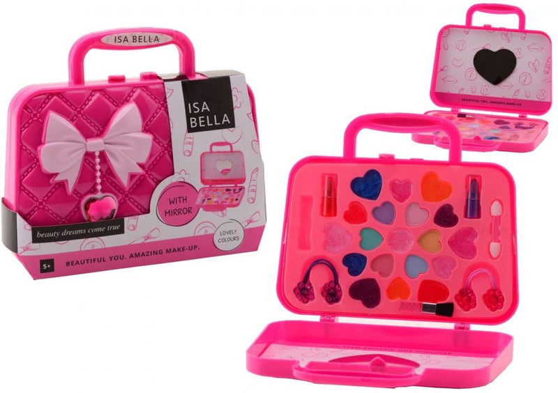 Afbeelding laden in galerijviewer, Johntoy issabella make-up koffer met spiegel, 25dlg.