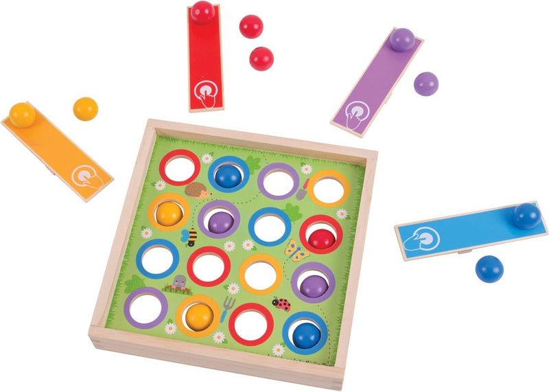 Afbeelding laden in galerijviewer, Bigjigs toys plant pot shot (richt, schiet en scoor)