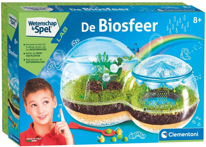Afbeelding laden in galerijviewer, Clementoni wetenschap spel - de biosfeer - experimenteerdoos - wetenschapslab - vanaf 8 jaar