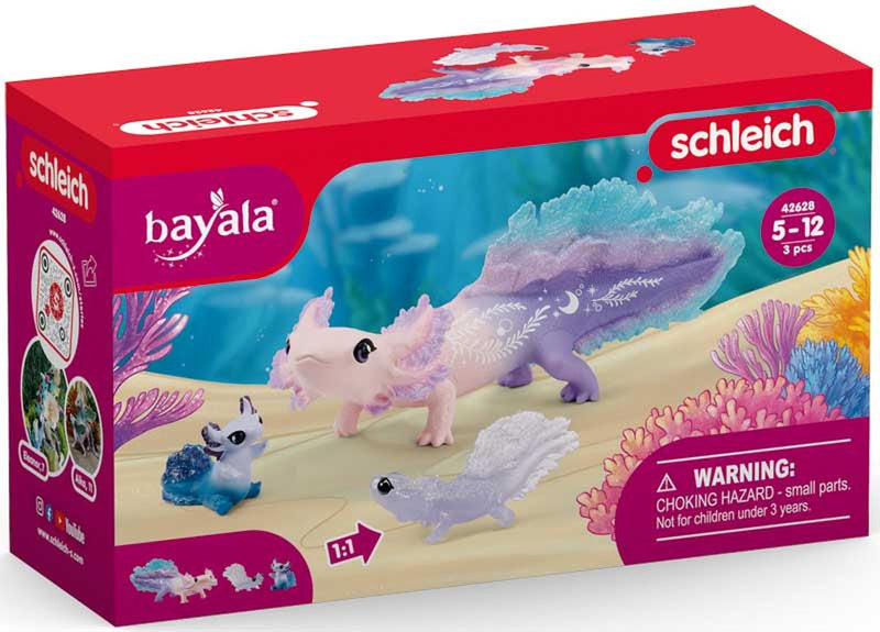 Afbeelding laden in galerijviewer, Schleich bayala axolotl ontdekkingsset 42628