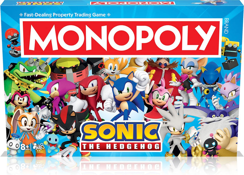 Afbeelding laden in galerijviewer, Winning moves monopoly - bordspel - sonic - engels