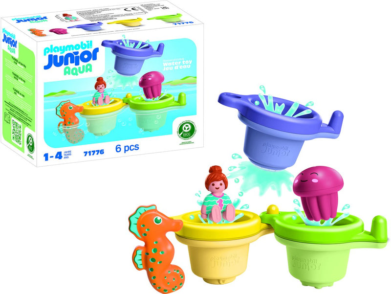 Afbeelding laden in galerijviewer, Playmobil junior aqua drijvende bekers met waterpret - 71776