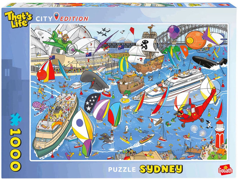 Afbeelding laden in galerijviewer, Goliath that's life city edition: sydney legpuzzel - 1000st.