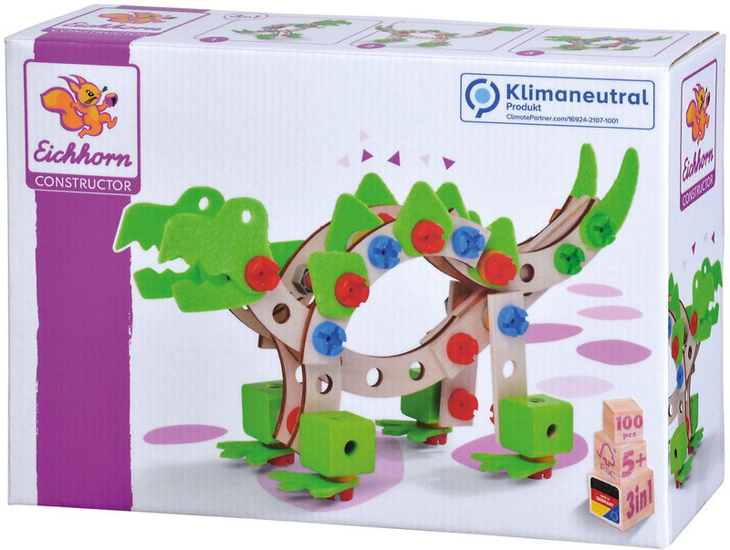 Afbeelding laden in galerijviewer, Eichhorn constructor dinosaurus, 100dlg,