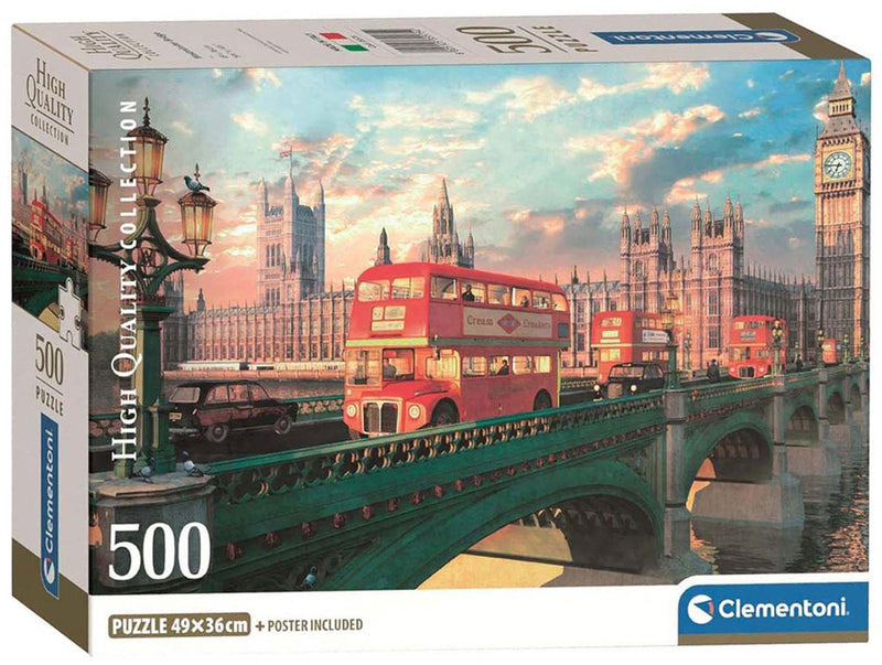 Afbeelding laden in galerijviewer, Clementoni legpuzzel westminster bridge, 500st.
