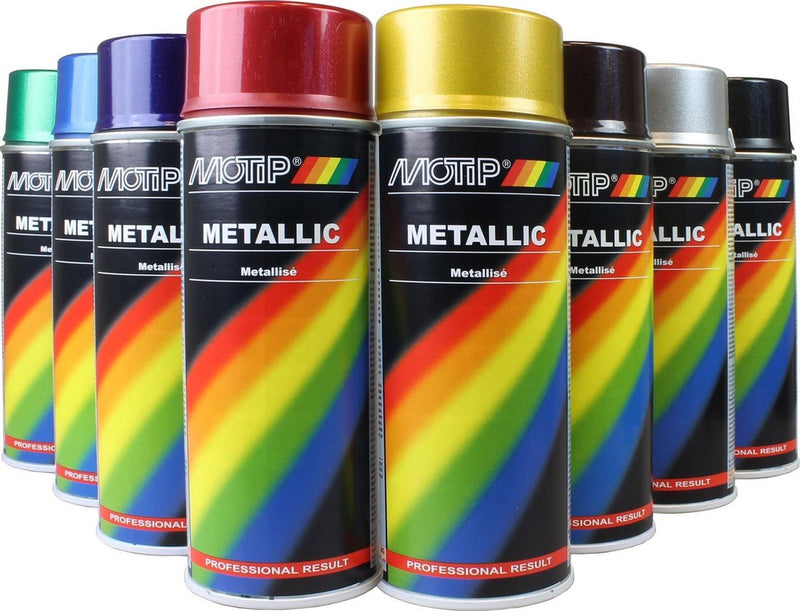 Afbeelding laden in galerijviewer, Motip metallic lak groen - 400 ml