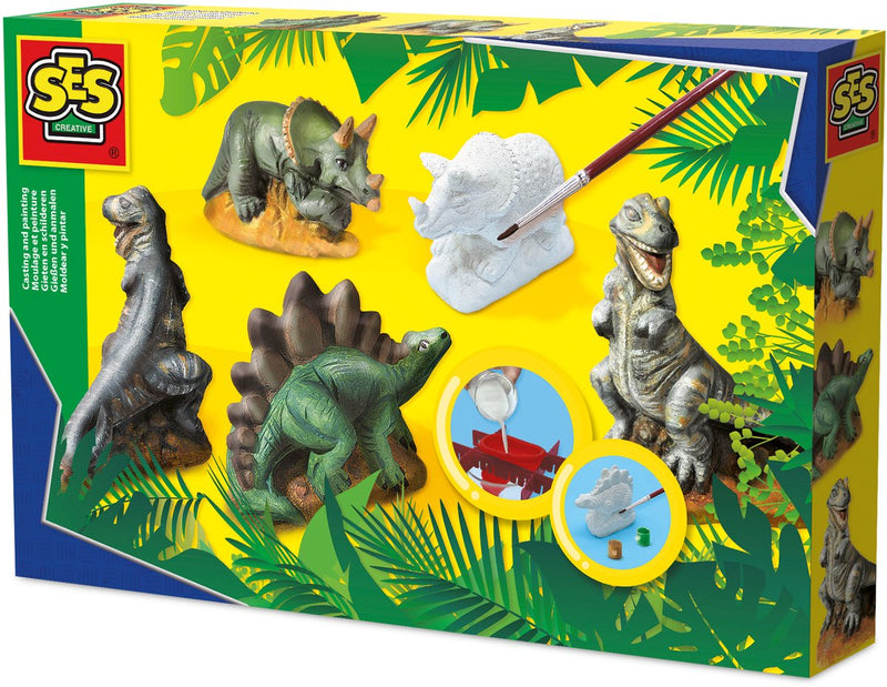 Afbeelding laden in galerijviewer, Ses creative ses gips gieten - dino's