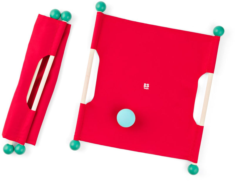 Afbeelding laden in galerijviewer, Bs toys – fliptennis – buitenspel – tennisset van fsc hout en stof – vanaf 4 jaar