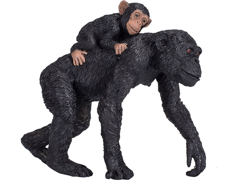 Afbeelding laden in galerijviewer, Mojo wildlife chimpansee met baby - 387264