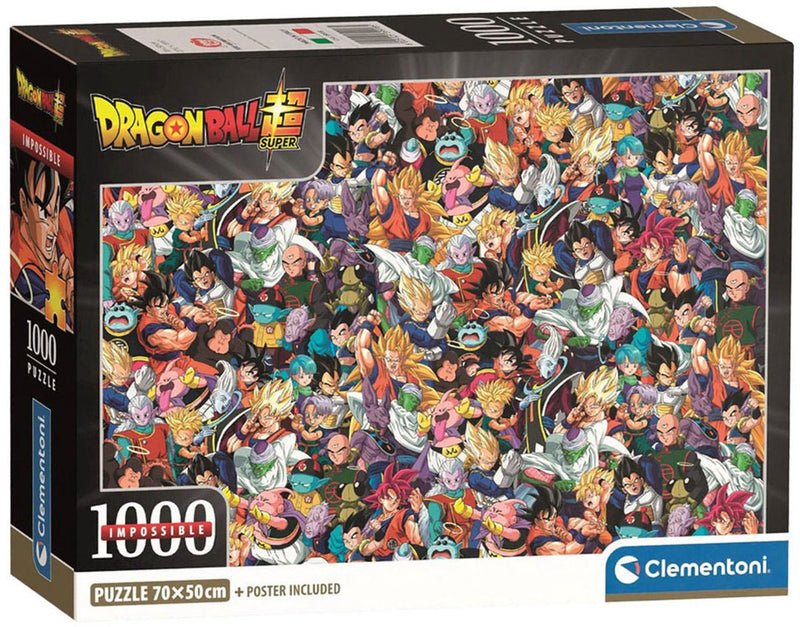 Afbeelding laden in galerijviewer, Clementoni onmogelijke legpuzzel dragonball - 1000st.