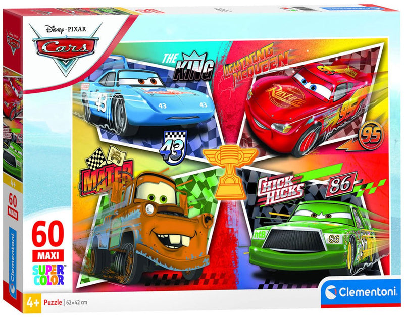 Afbeelding laden in galerijviewer, Clementoni legpuzzel cars - 60st. maxi