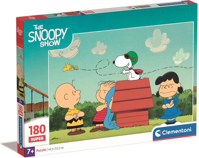 Afbeelding laden in galerijviewer, Clementoni legpuzzel peanuts snoopy, 180st.