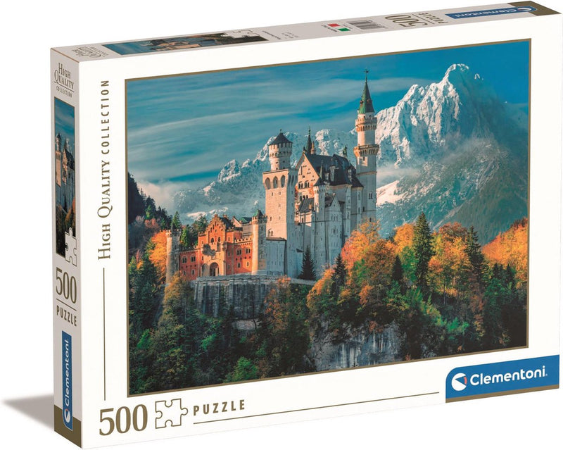 Afbeelding laden in galerijviewer, Clementoni legpuzzel slot neuschwanstein, 500st.