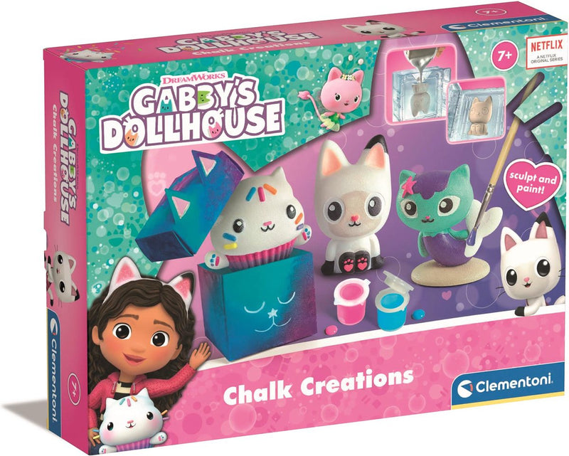 Afbeelding laden in galerijviewer, Clementoni gabby's poppenhuis gips gieten