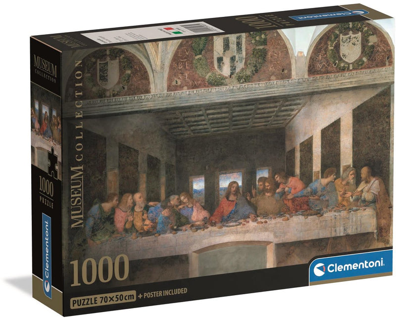Afbeelding laden in galerijviewer, Clementoni legpuzzel the last supper, 1000st.