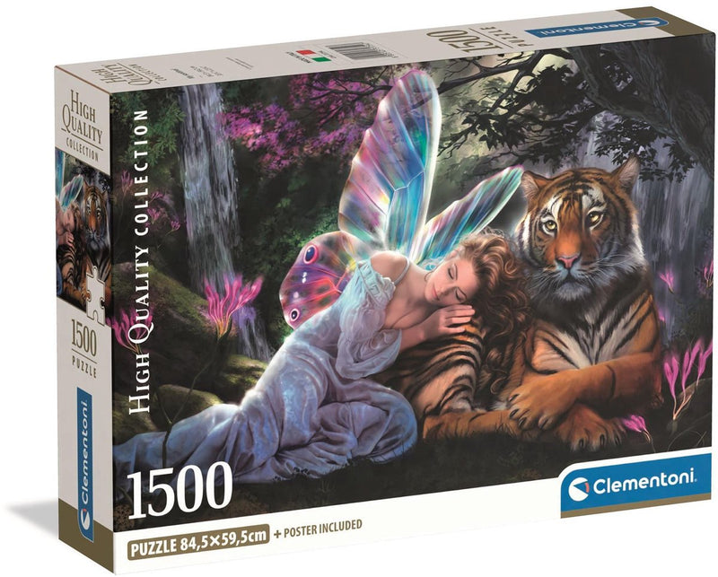 Afbeelding laden in galerijviewer, Clementoni legpuzzel my sentinel - puzzel 1500 stukjes - high quality collection - compact box - puzzels en legpuzzels voor volwassenen
