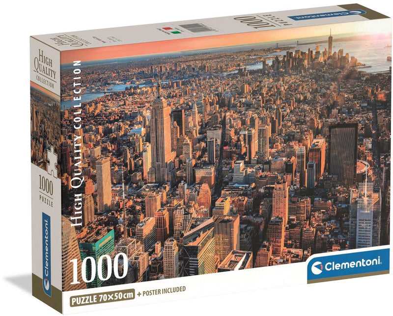 Afbeelding laden in galerijviewer, Clementoni legpuzzel new york city, 1000st.