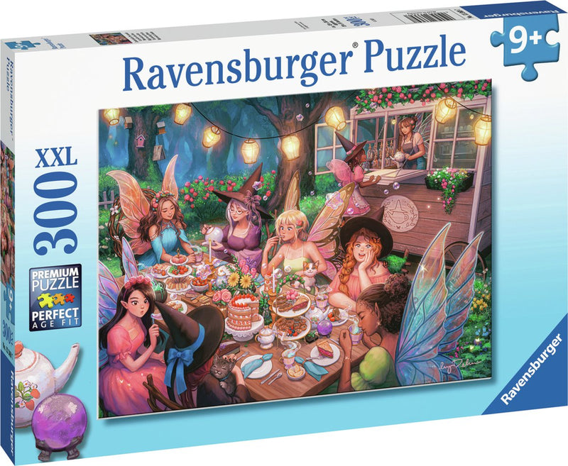 Afbeelding laden in galerijviewer, Ravensburger legpuzzel high tea met feeen, 300st.