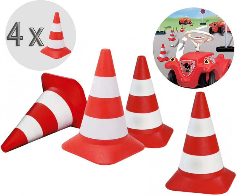 Afbeelding laden in galerijviewer, Big verkeerskegel, set van 4 pionnen