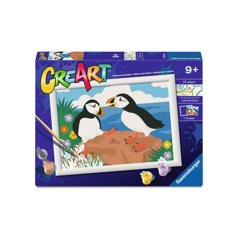 Afbeelding laden in galerijviewer, Ravensburger creart serie d papegaaien duiker