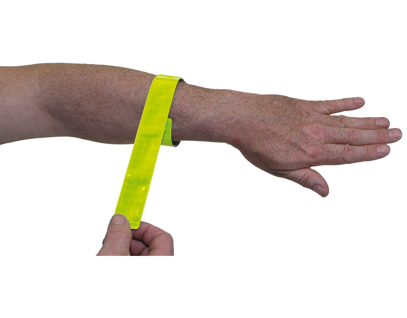 Afbeelding laden in galerijviewer, Messingschlager m-wave reflector snapwrap armen en benen geel (2st)