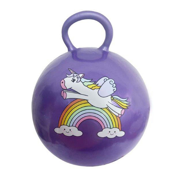 Afbeelding laden in galerijviewer, Duckiez skippybal eenhoorn, ø 46 cm