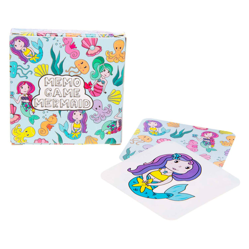 Afbeelding laden in galerijviewer, Duckiez mini memospel zeemeermin, 28 kaarten