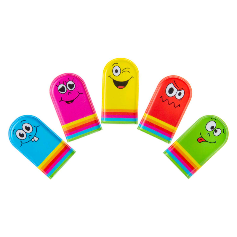 Afbeelding laden in galerijviewer, Duckiez vingerpoppetjes gezichtjes, 5st.