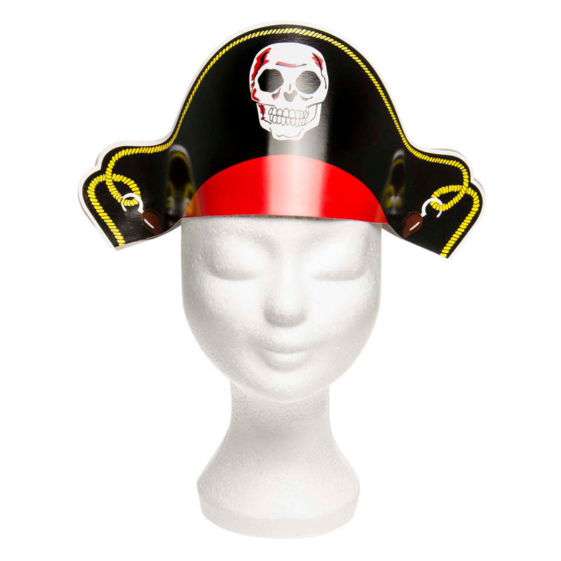Afbeelding laden in galerijviewer, Duckiez kartonnen piratenhoed