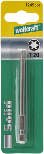 Afbeelding laden in galerijviewer, Wolfcraft schroefbit solid | tx20 | 89 mm | 1 stuk - 1249000