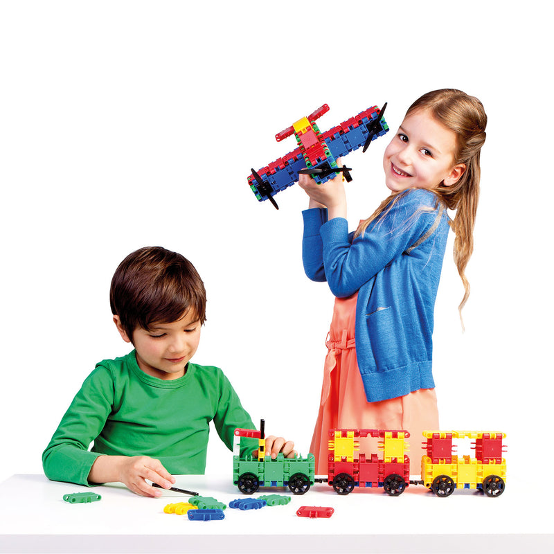 Afbeelding laden in galerijviewer, Clics build play emmer, 8in1