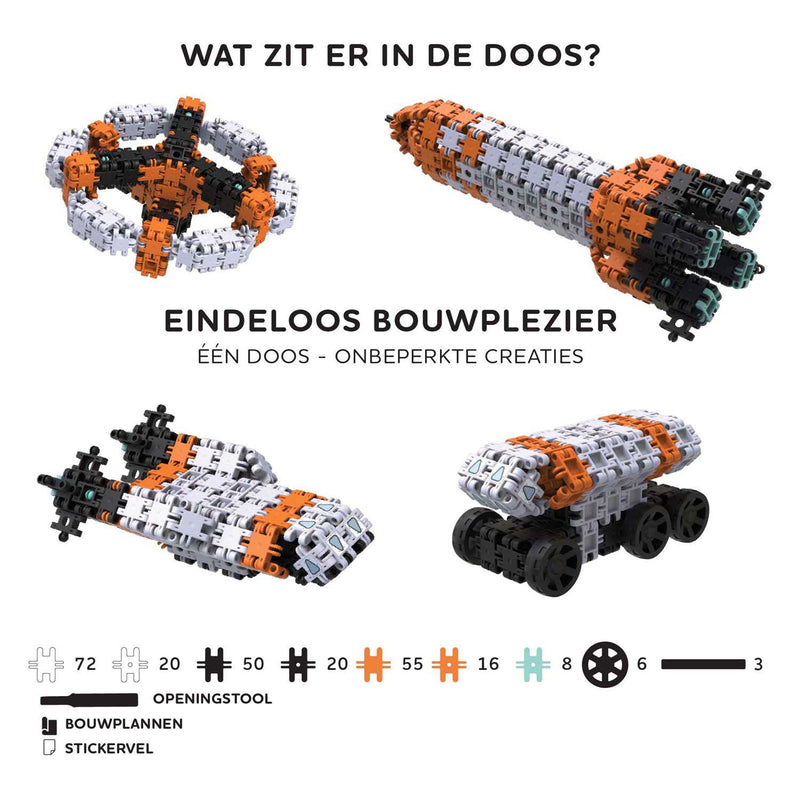 Afbeelding laden in galerijviewer, Clics nano - space builders bouwset - 250dlg.