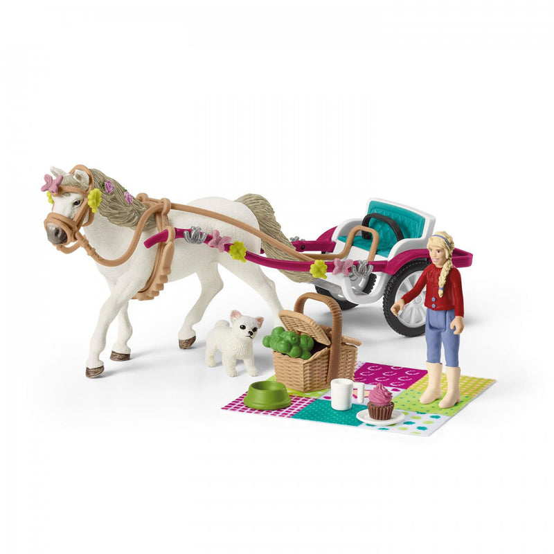 Afbeelding laden in galerijviewer, Schleich horse club koets voor de grote paardenshow 42467