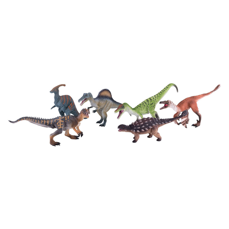 Afbeelding laden in galerijviewer, Mojo prehistorie luxe dinosaurussen speelset, 6dlg. - 380029