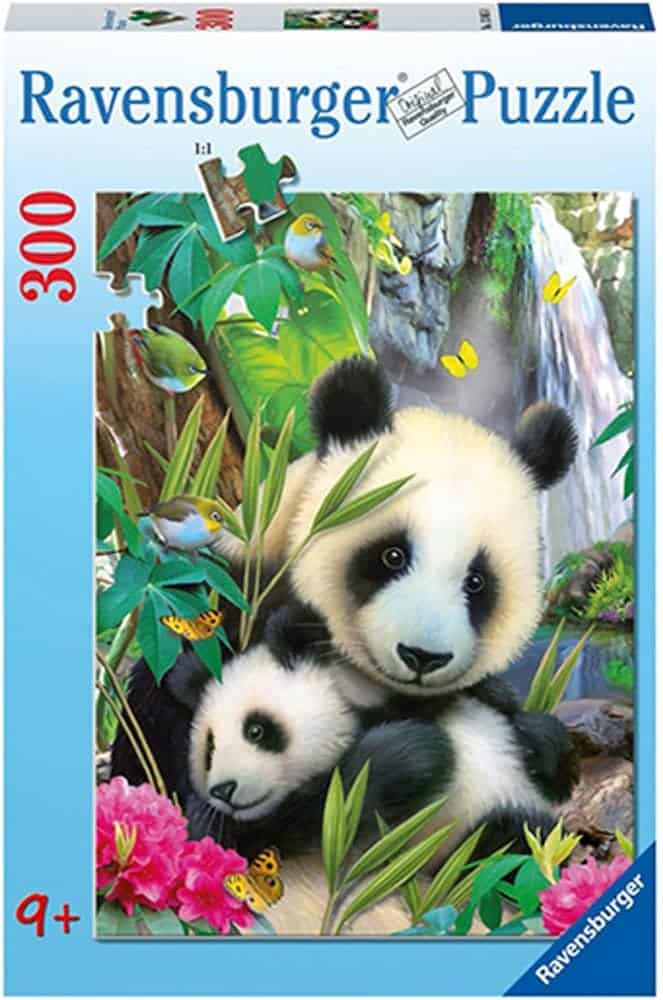 Afbeelding laden in galerijviewer, Ravensburger puzzel lieve panda - legpuzzel - 300 stukjes