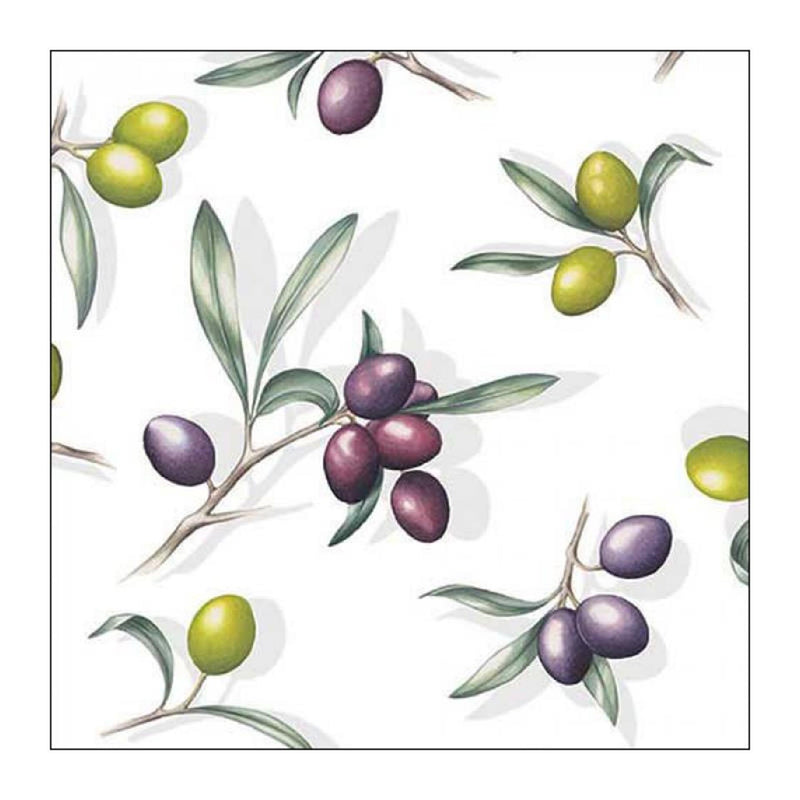 Afbeelding laden in galerijviewer, Ambiente servet 33 delicious olives