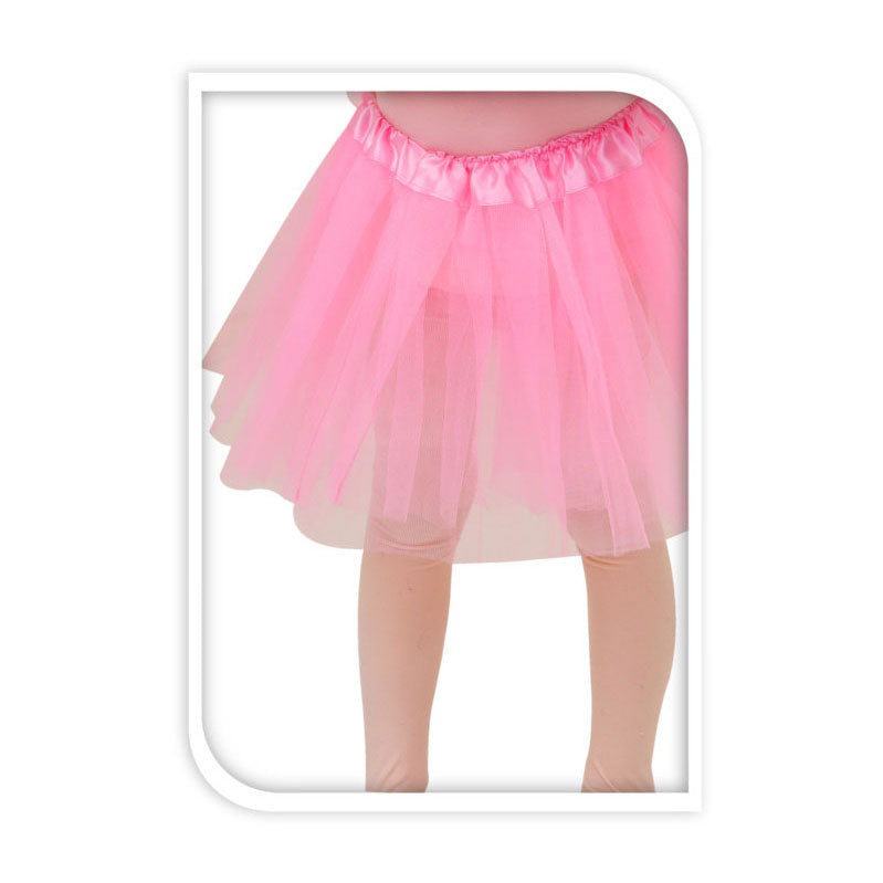 Afbeelding laden in galerijviewer, Prinsessenrokje Roze Polyester met Elastiek