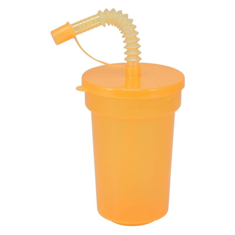 Afbeelding laden in galerijviewer, Koopman gekleurde drinkbekers speelgoed met rietje - set van 6 kunststof bekers.