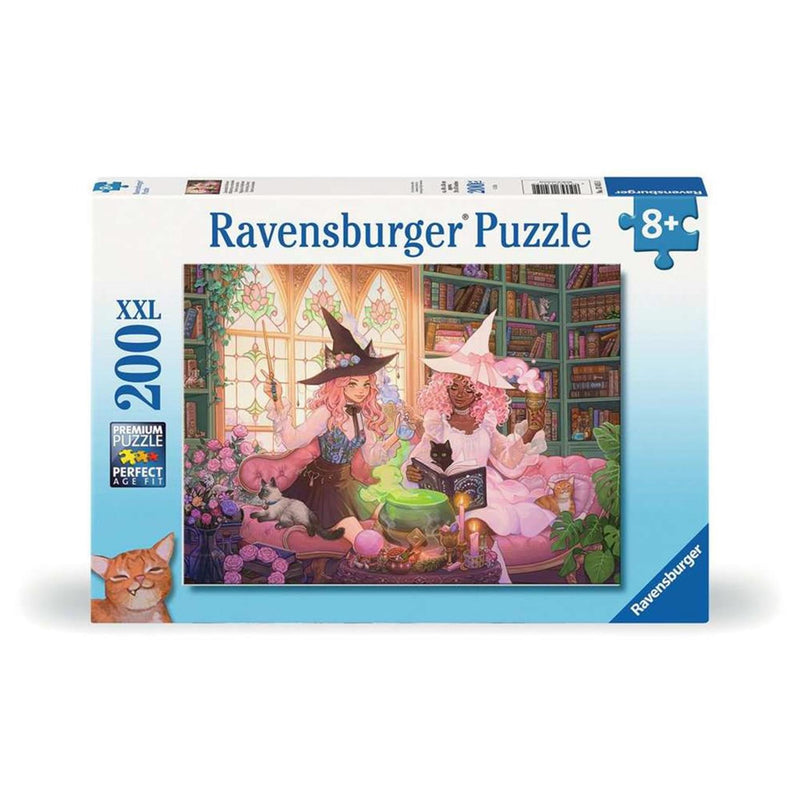 Afbeelding laden in galerijviewer, Ravensburger puzzel enchanting library 200 xxl stukjes