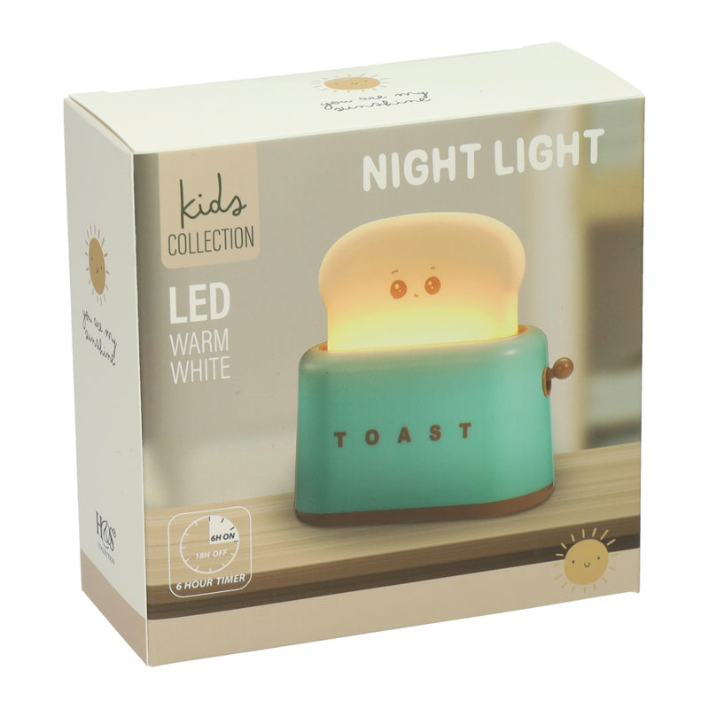 Afbeelding laden in galerijviewer, Home styling nachtlampje toaster met timerfunctie