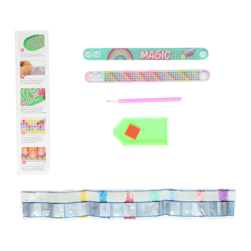Afbeelding laden in galerijviewer, Diamond painting armbanden maken set - 2st.