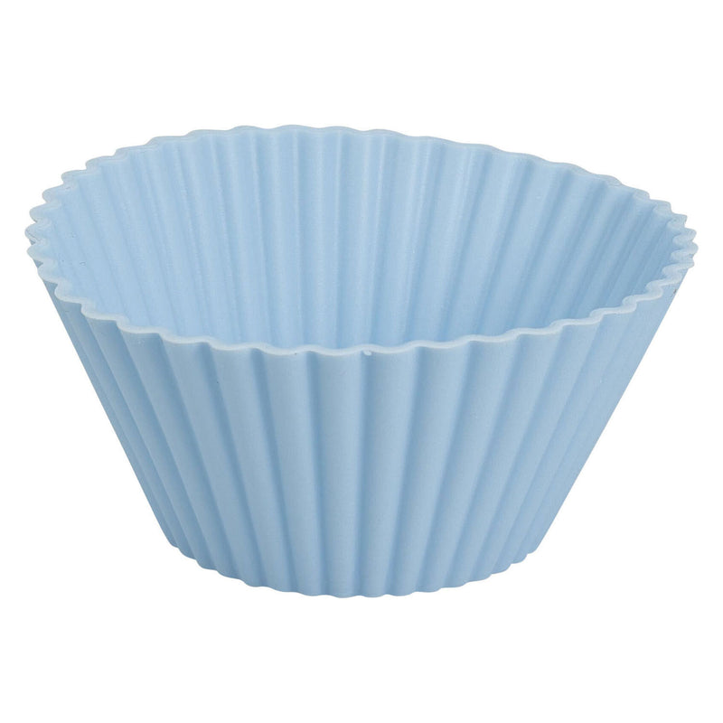Afbeelding laden in galerijviewer, Set siliconen cupcakevormen 7x3,5cm - 12st.