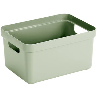 Afbeelding laden in galerijviewer, Sunware sigma home opbergbox 13l - 35x24.6x18.3 cm - groen