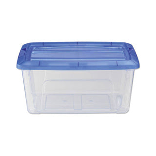 Afbeelding laden in galerijviewer, Iris topbox 15l 39x29x18.6 cm blauw | 2 stuks