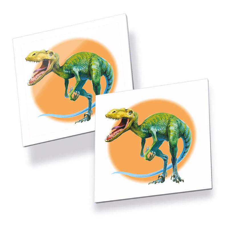 Afbeelding laden in galerijviewer, Tactic memo dino's - memospel - zoek de juiste paren - kleurrijke dinosaurussen en prehistorische reptielen - educatief gezelschapsspel voor kinderen en families - 2 tot 6 spelers - vanaf 3 jaar