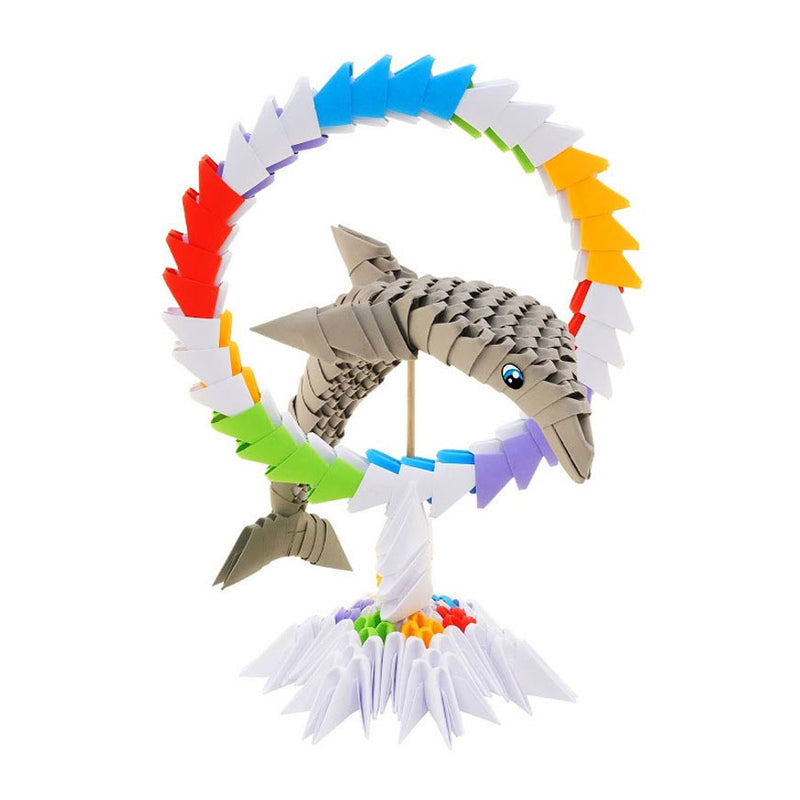 Afbeelding laden in galerijviewer, Selecta origami 3d - dolfijn, 343dlg.