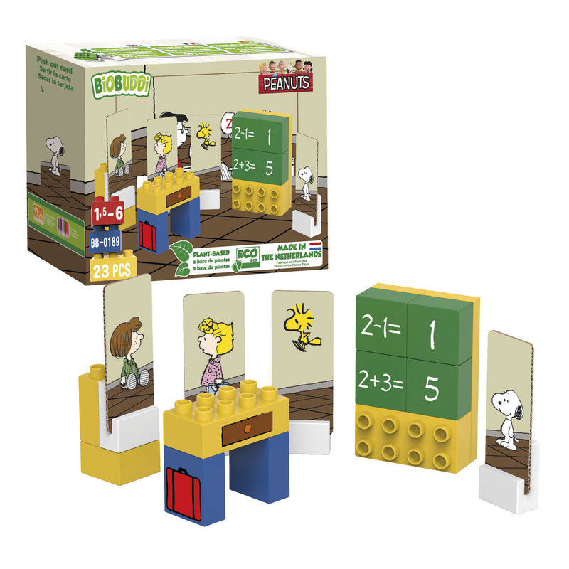 Afbeelding laden in galerijviewer, Biobuddi snoopy school, 25dlg.