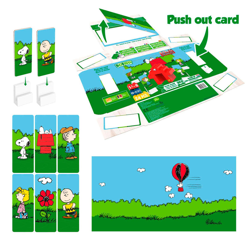 Afbeelding laden in galerijviewer, Biobuddi snoopy hondenhok, 24dlg.