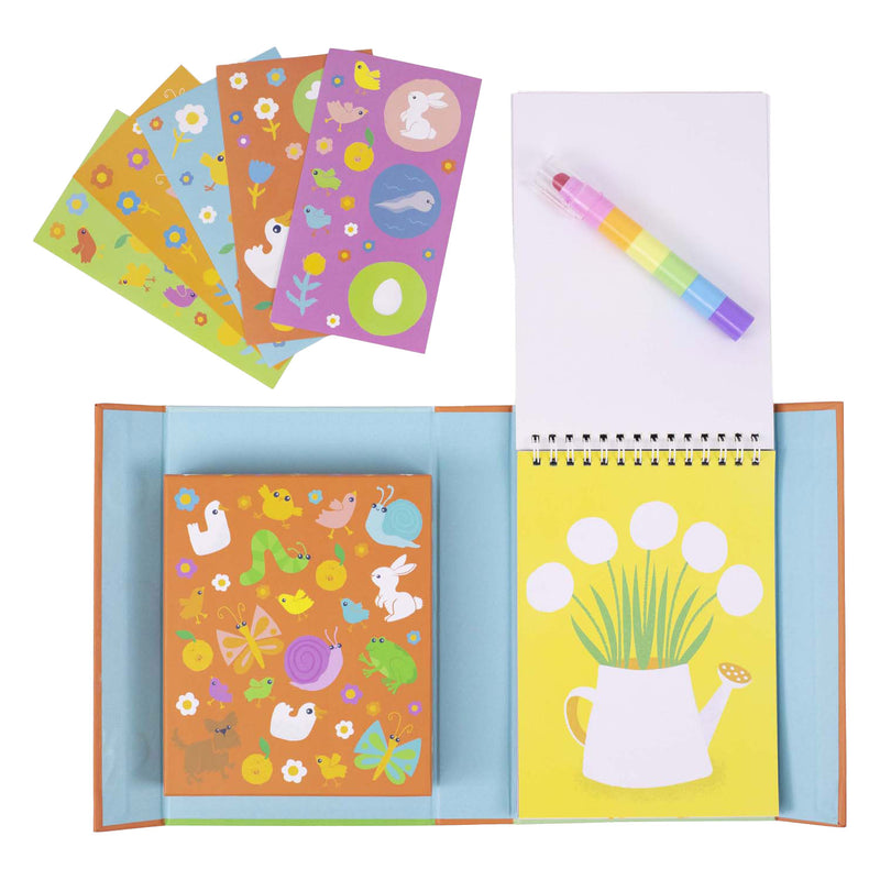 Afbeelding laden in galerijviewer, Tiger tribe waskrijt kleurset crayon adventures tuin -